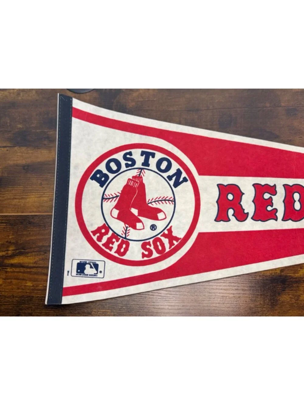 Boston Red Sox Vintage Felt Pennant MLB Sports Memorabilia 30 inches